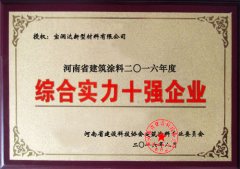 寶潤達-綜合實力十強企業