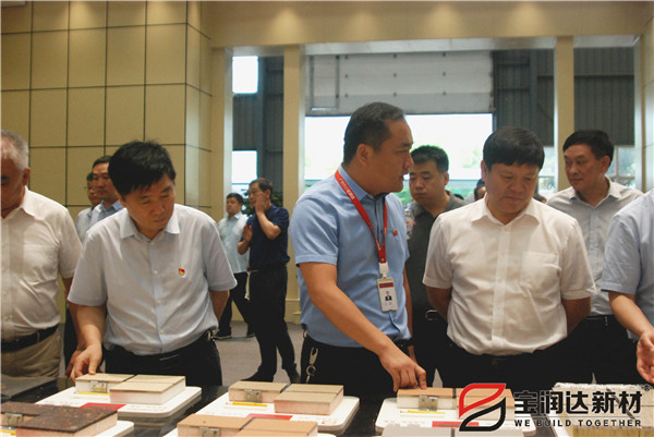 寶豐縣縣考察團(tuán)蒞臨寶潤(rùn)達(dá)參觀考察